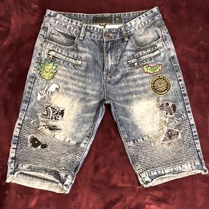 Mens Custom Jean Shorts size : 32